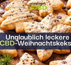 Weihnachtsplätzchen mit CBD: Sabines Rezept für butterzarte, festliche Kekse